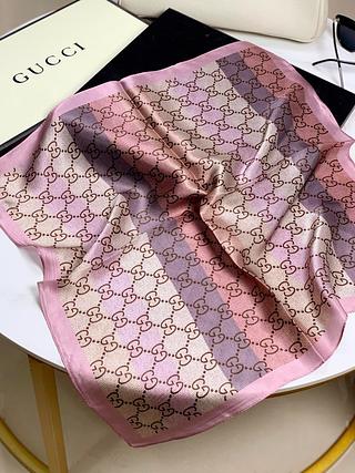 Gucci lenço seda quadrado70*70