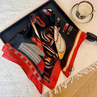 Hermes lenço seda quadrado70*70