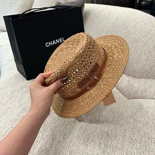 Miumiu chapéu de palha