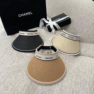 Miumiu chapéu de palha