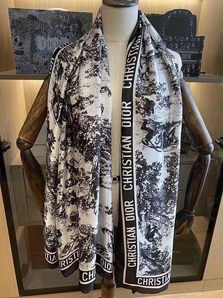 Dior Lenço longo de seda