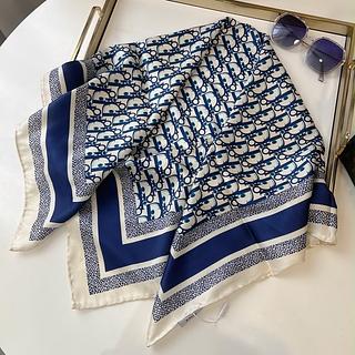 Dior lenço seda quadrado 90*90