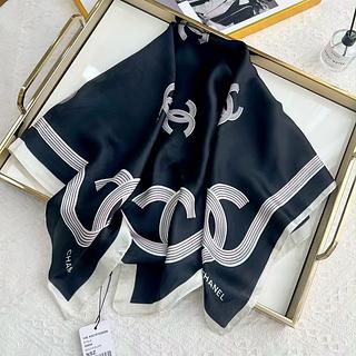 Chanel lenço seda quadrado70*70