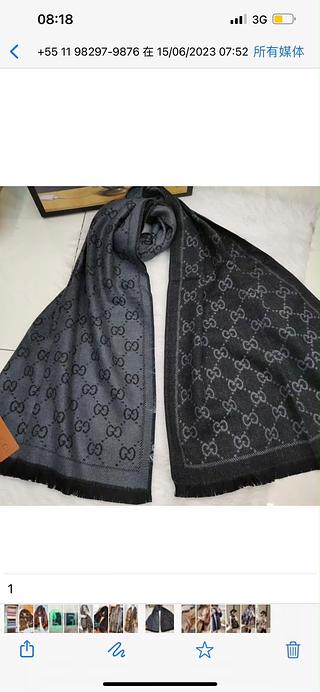 Gucci lenço cachecol