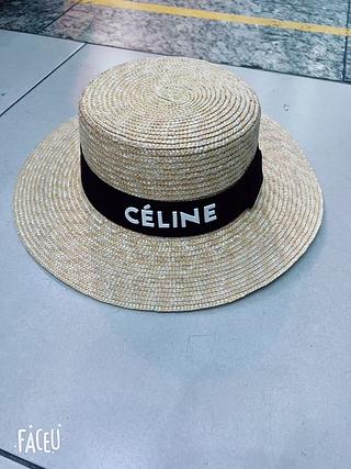 Celine chapéu de palha