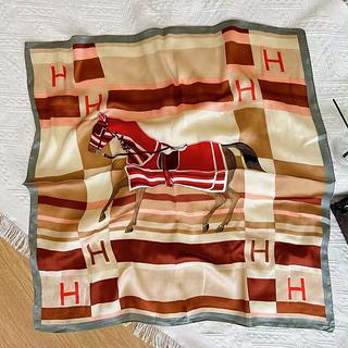 Hermes lenço seda quadrado70*70