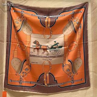 Hermes lenço seda quadrado 90*90